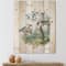 Designart - Vintage Birds In The Wild I - Traditional Print on Natural Pine Wood